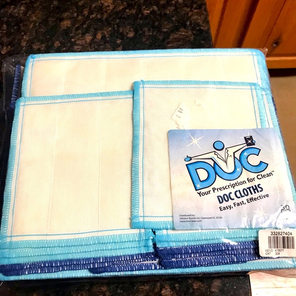 DOC Cloth Other New Doc Cloth Wood Fiber Cleaning Cloths Set Of 3 In Assorted Colorssizes